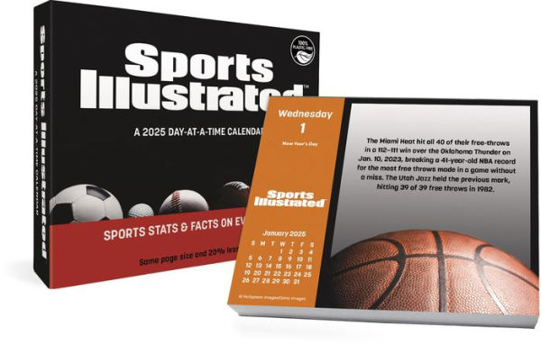 2025 Sports Illustrated Sports Boxed Calendar