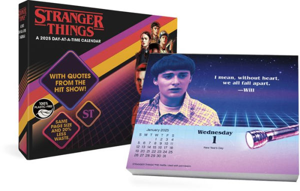 2025 Stranger Things Boxed Calendar