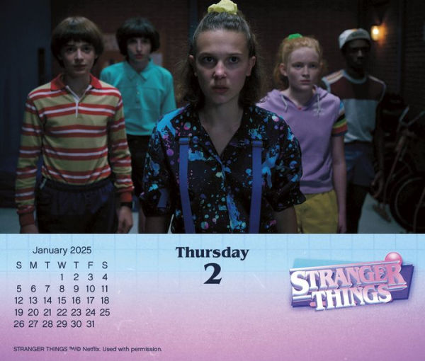 2025 Stranger Things Boxed Calendar