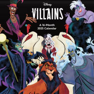 Title: 2025 Disney Villains Wall Calendar