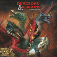 Title: 2025 Dungeons and Dragons Wall Calendar