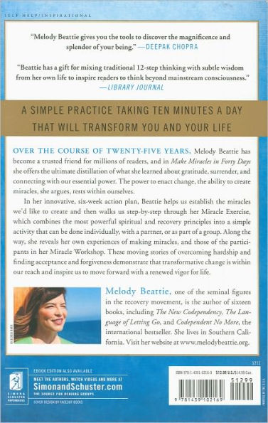 Make Miracles Forty Days: Turning What You Have into Want