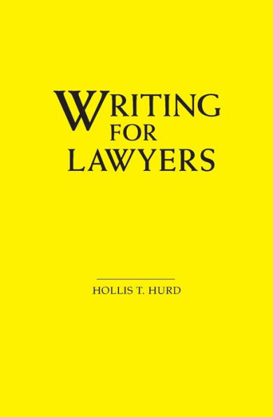 Writing for Lawyers