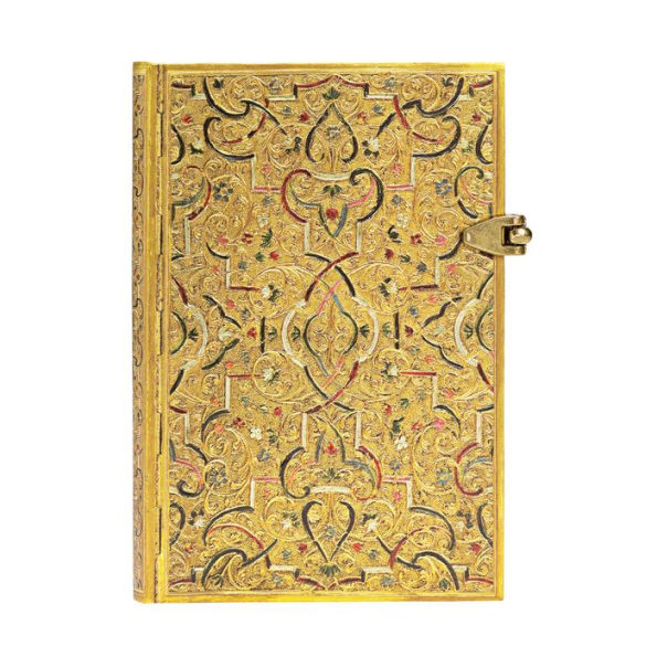 Paperblanks Gold Inlay Hardcover Journals Mini 208 pg Lined