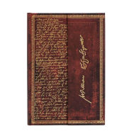 Shakespeare, Sir Thomas More Hardcover Journals Mini 176 pg Unlined Embellished Manuscripts Collection