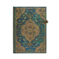 Title: Paperblanks Turquoise Chronicles Hardcover Journals Midi 240 pg Lined