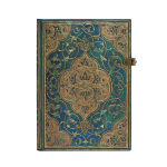 Alternative view 1 of Paperblanks Turquoise Chronicles Hardcover Journals Midi 240 pg Lined