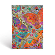 Title: Paperblanks Flutterbyes Softcover Flexis Midi 176 pg Lined