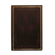 Title: Paperblanks Black Moroccan Softcover Flexis Mini 176 pg Lined