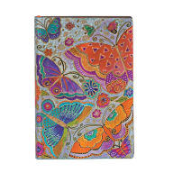 Title: Paperblanks Flutterbyes Softcover Flexis Mini 176 pg Lined