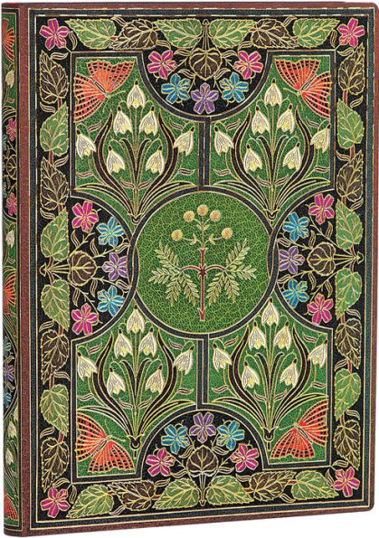 Paperblanks Poetry in Bloom Softcover Flexis Midi 176 pg Lined