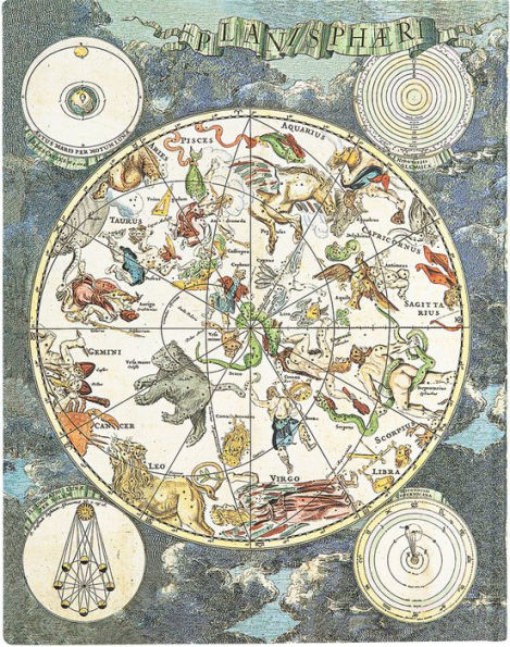 Paperblanks Celestial Planisphere Softcover Flexis Ultra 176 pg Lined