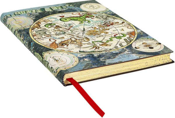 Paperblanks Celestial Planisphere Softcover Flexis Midi 176 pg Lined
