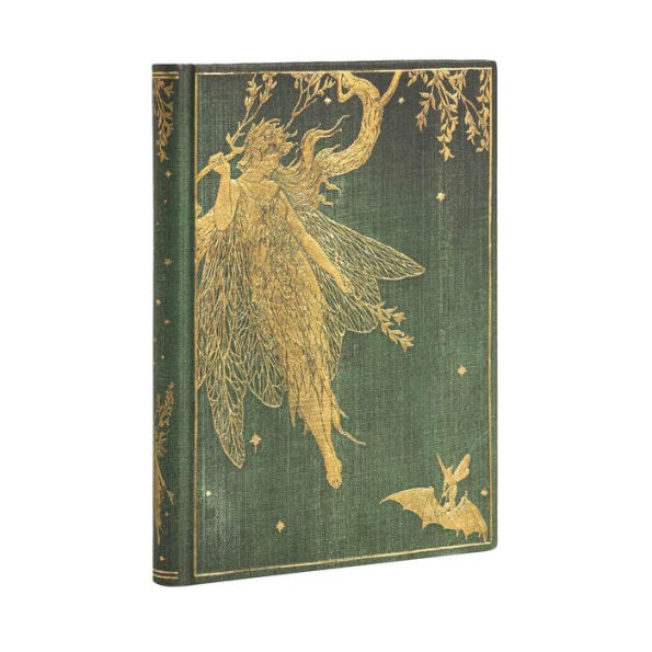 Paperblanks Olive Fairy Hardcover Journals Midi 144 pg Lined
