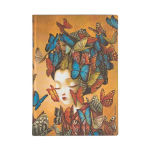 Alternative view 1 of Paperblanks Madame Butterfly Softcover Flexis Midi 176 pg Lined