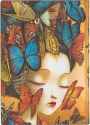 Alternative view 4 of Paperblanks Madame Butterfly Softcover Flexis Midi 176 pg Lined