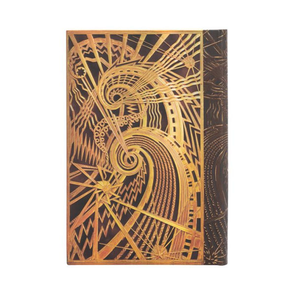 The Chanin Spiral Hardcover Journals Mini 176 pg Lined New York Deco