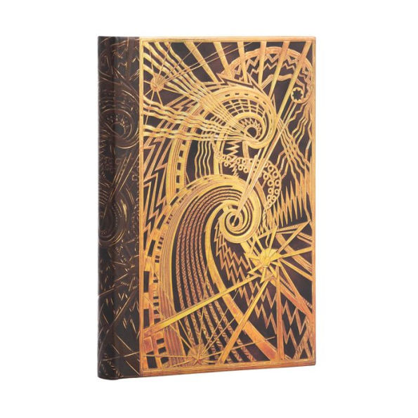 The Chanin Spiral Hardcover Journals Mini 176 pg Lined New York Deco