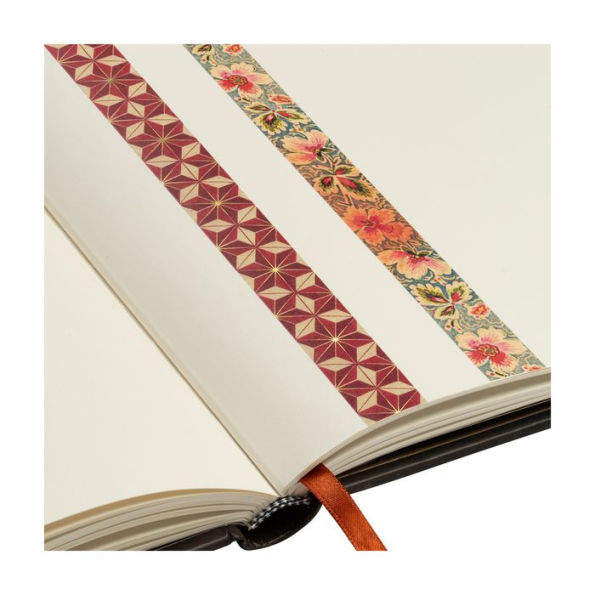 Paperblanks Hishi/Filigree Floral Ivory Pack of 2 Rolls of Washi Tape