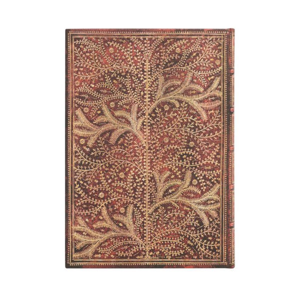 Paperblanks Wildwood Tree of Life Hardcover MIDI Lined Elastic Band Closure 144 Pg 120 GSM