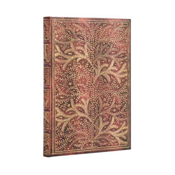 Paperblanks Wildwood Tree of Life Hardcover MIDI Lined Elastic Band Closure 144 Pg 120 GSM