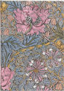 William Morris Pink Honeysuckle Hardcover Midi Journal