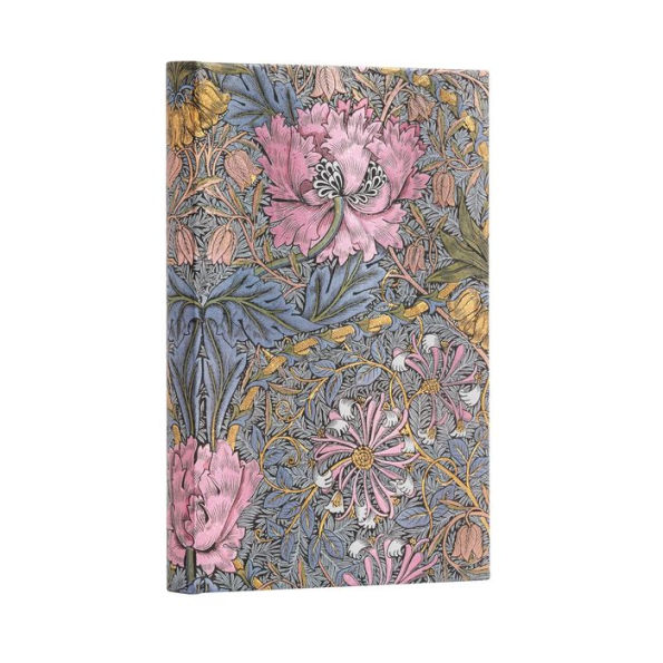 William Morris Pink Honeysuckle Hardcover Mini Journal