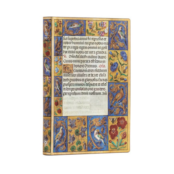 Paperblanks Spinola Hours Ancient Illumination Softcover Flexi Mini Lined Elastic Band Closure 208 Pg 80 GSM