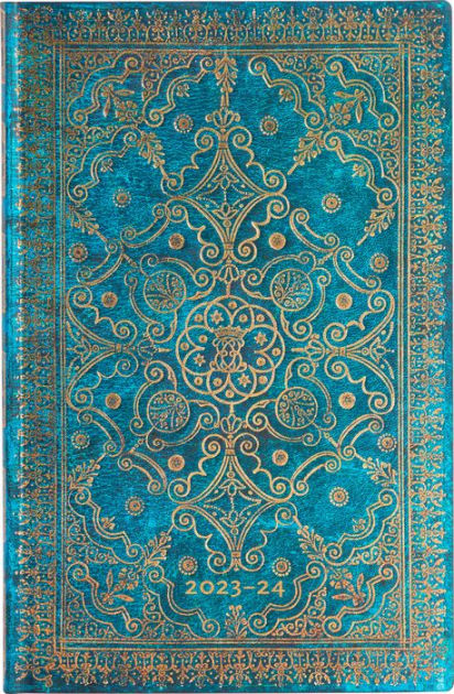 Paperblanks 2024 Azure Equinoxe 18-Month Flexi Maxi Vertical 224 Pg 80 ...