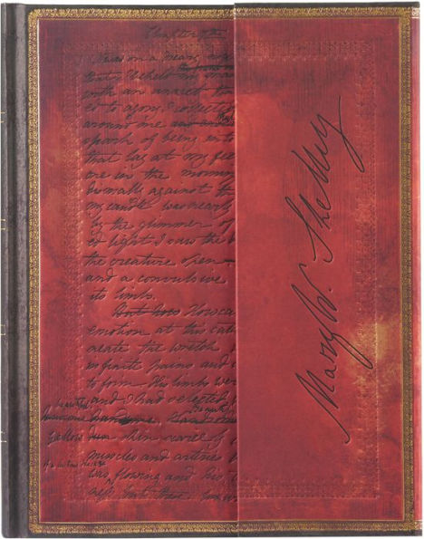 Paperblanks Mary Shelley, Frankenstein Embellished Manuscripts Collection Hardcover Journal Ultra Lined Wrap 144 Pg 120 GSM