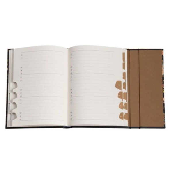 Paperblanks Fiammetta Fiammetta Mini Address Book Elastic Band Closure 128 Pg 120 GSM