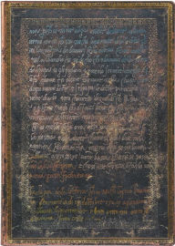 Title: Paperblanks Michelangelo, Handwriting Embellished Manuscripts Collection Softcover Flexi Midi Lined Elastic Band Closure 176 Pg 100 GSM, Author: Paperblanks