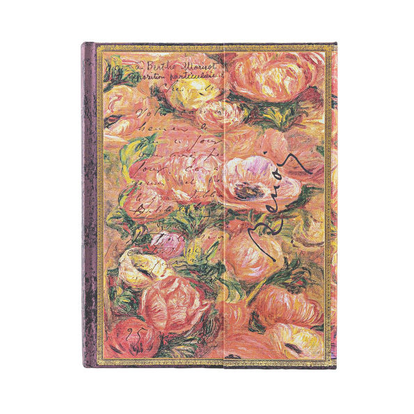 Paperblanks ~ Renoir, Letter to Morisot (1892) ~ Embellished Manuscripts Collection ~ Hardcover Journals ~ Ultra ~ Lined ~ Wrap ~ 144 Pg ~ 120 GSM