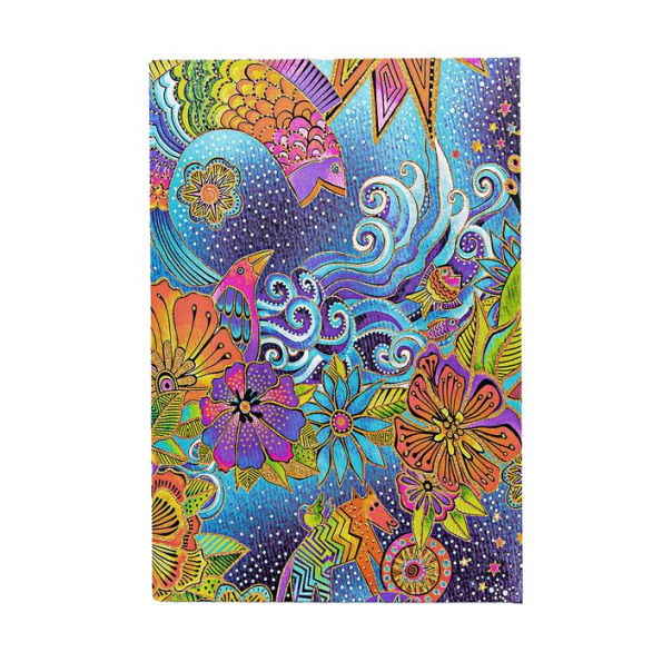 Paperblanks Celestial Magic Whimsical Creations Hardcover Journals MIDI Lined Wrap 144 Pg 120 GSM