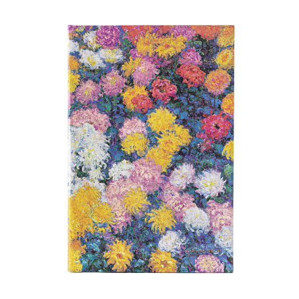 Monet's Chrysanthemums MIDI Lined Hardcover Journal, 144pg, 120gsm by Paperblanks (Monet's Chrysanthemums): Monet's Chrysanthemums Monet's Chrysanthemums MIDI