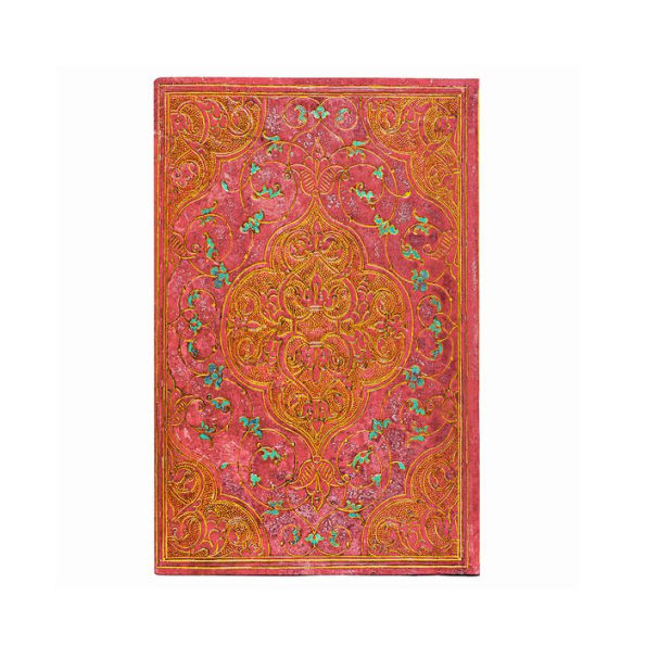 Paperblanks Rose Chronicles Rose Chronicles Softcover Flexis Mini Lined Elastic Band 208 Pg 80 GSM