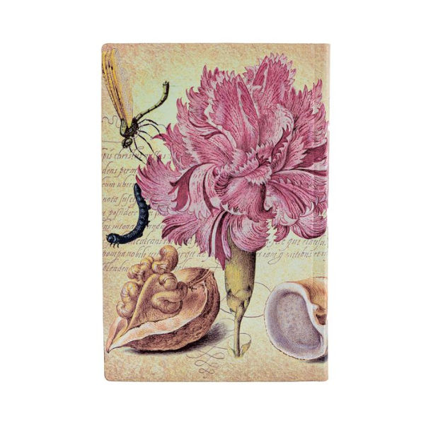 Pink Carnation Mini Lined Softcover Journal, 208pg, 80gsm by Paperblanks (Mira Botanica)