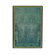 Title: Pacific Blue MIDI Lined Softcover Journal, 176pg, 100gsm by Paperblanks (Old Leather Collection), Author: Paperblanks
