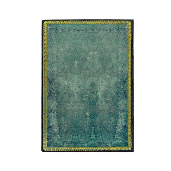 Pacific Blue MIDI Dot Grid Softcover Journal, 176pg, 120gsm by Paperblanks (Old Leather Collection)
