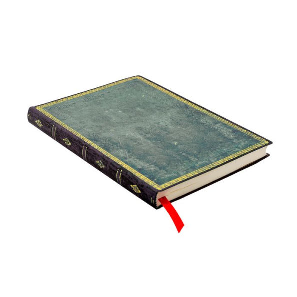 Pacific Blue MIDI Dot Grid Softcover Journal, 176pg, 120gsm by Paperblanks (Old Leather Collection)