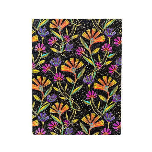 Paperblanks Wild Flowers Playful Creations Softcover Flexis Ultra Lined Elastic Band 176 Pg 100 GSM