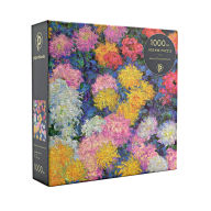 Title: Monet's Chrysanthemums Puzzle 1000 piece