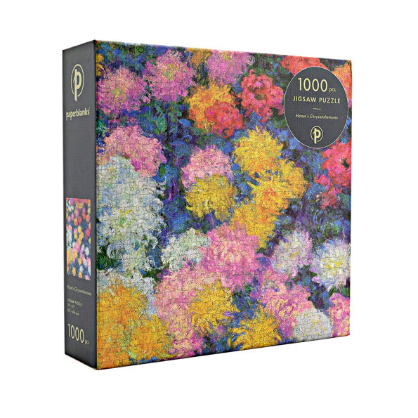 Monet's Chrysanthemums Puzzle 1000 piece