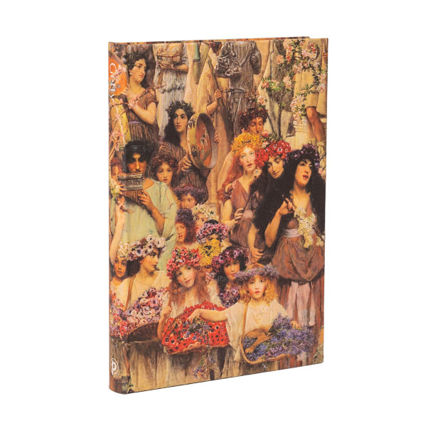 Spring MIDI Unlined Hardcover Journal, 144pg, 120gsm, the J. Paul Getty Museum Collection by Paperblanks (Lawrence Alma-Tadema)
