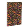Wild Flowers MIDI Hardcover Address Book, 144pg, 120gsm, Laurel Burch Collection by Paperblanks (Playful Creations)