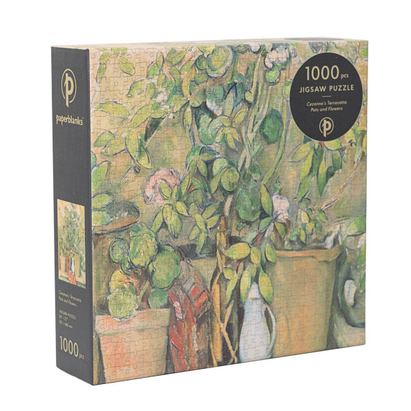 Cezanne's Terracotta Pots and Flowers Cezanne's Terracotta Pots and Flowers Puzzle 1000 PC