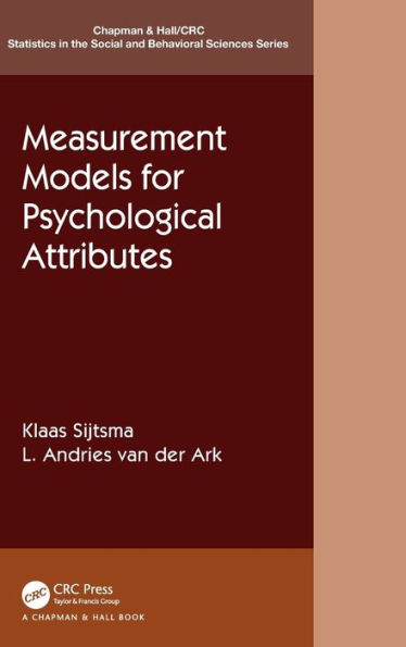 Measurement Models for Psychological Attributes / Edition 1