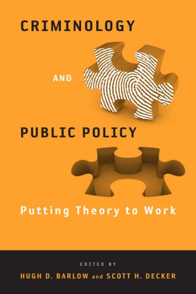 Criminology and Public Policy: Putting Theory to Work