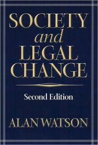 Title: Society And Legal Change 2Nd Ed, Author: Alan Watson