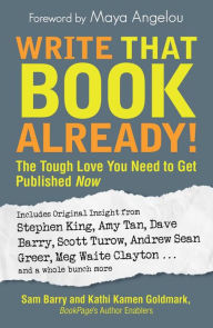 Title: Write That Book Already!: The Tough Love You Need To Get Published Now, Author: Sam Barry